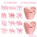 Cupcake Toppers & Wrappers Set