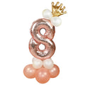 Gold Letter Balloon Banner