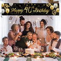 Gold Birthday Banner