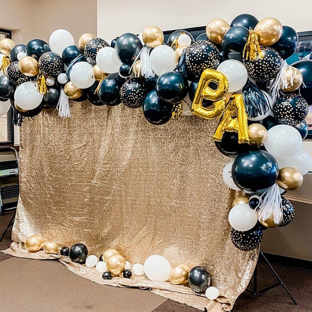 Matte Black Balloon Set 🖤