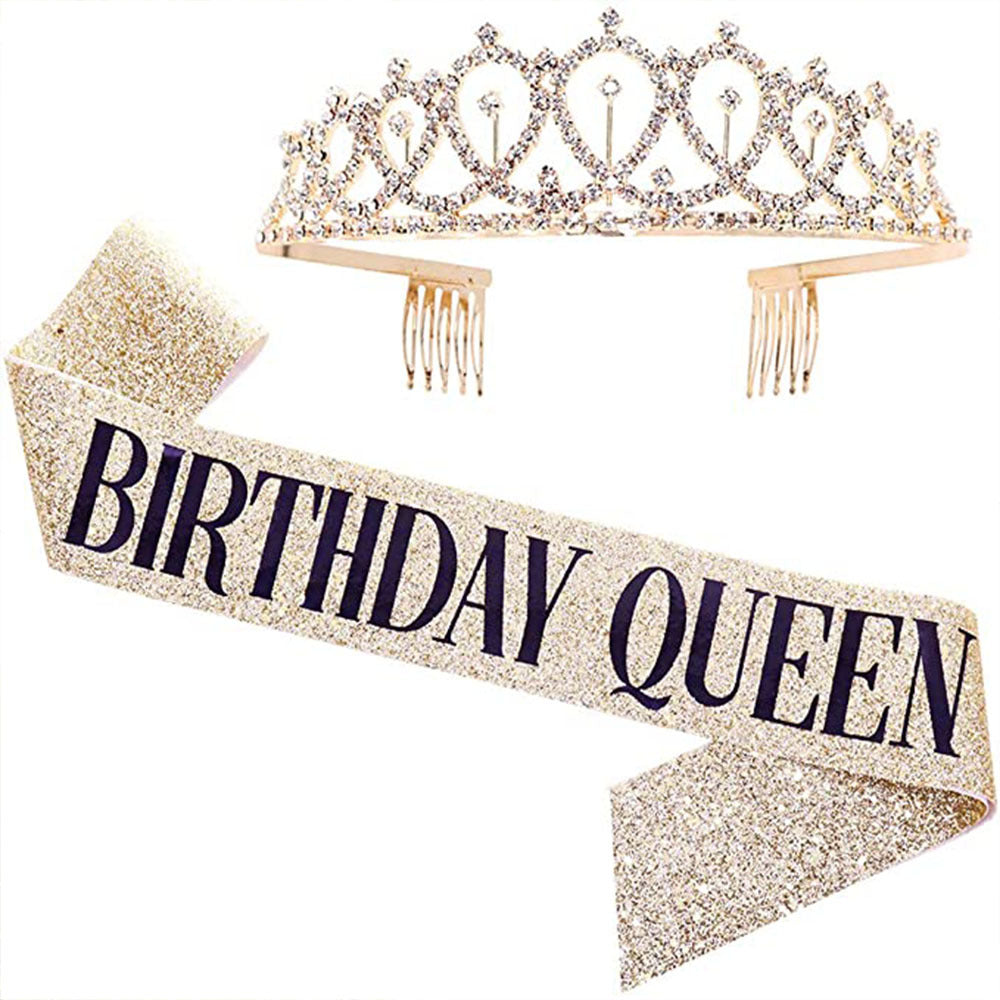 Birthday Girl Sash Set 👑