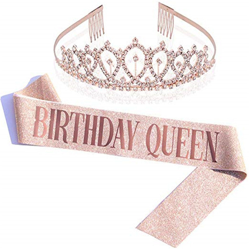 Birthday Girl Sash Set 👑