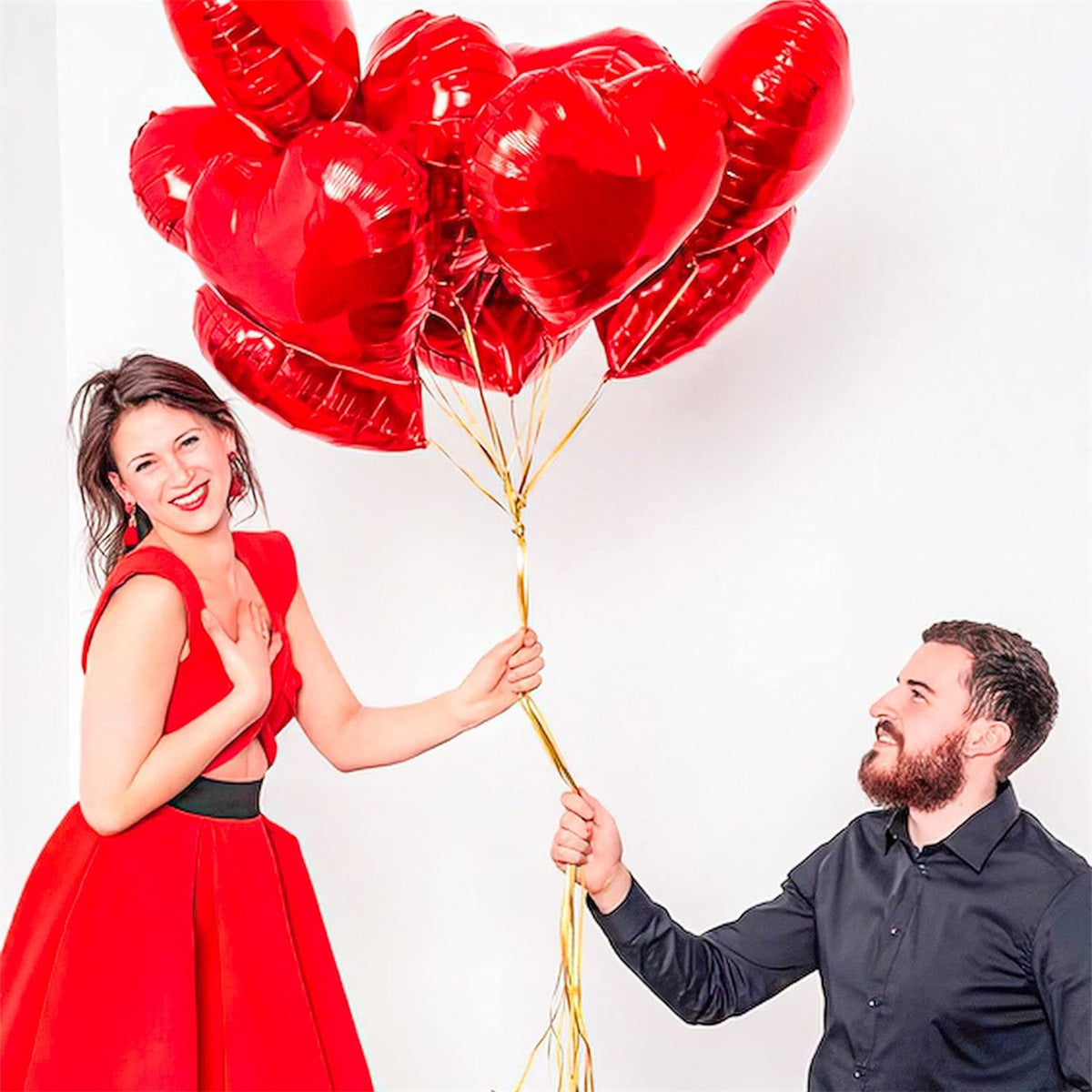 Heart Foil Balloon Set 💗