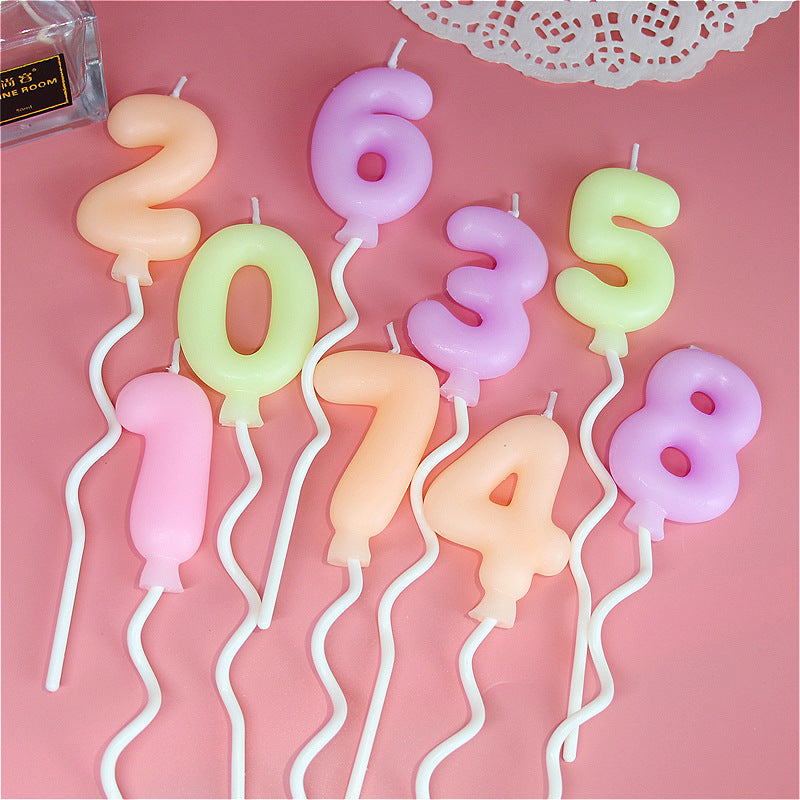 Spiral Birthday Candles