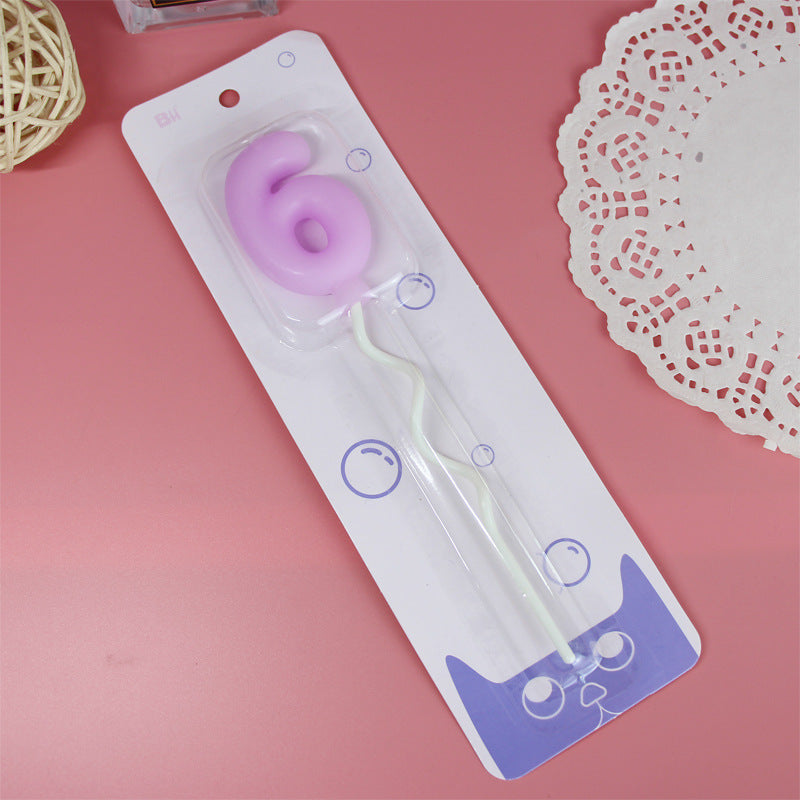Spiral Birthday Candles