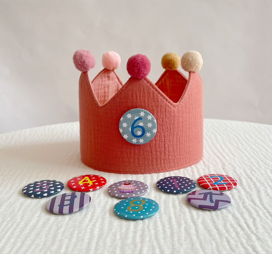 Kids Birthday Crown Hat 👑