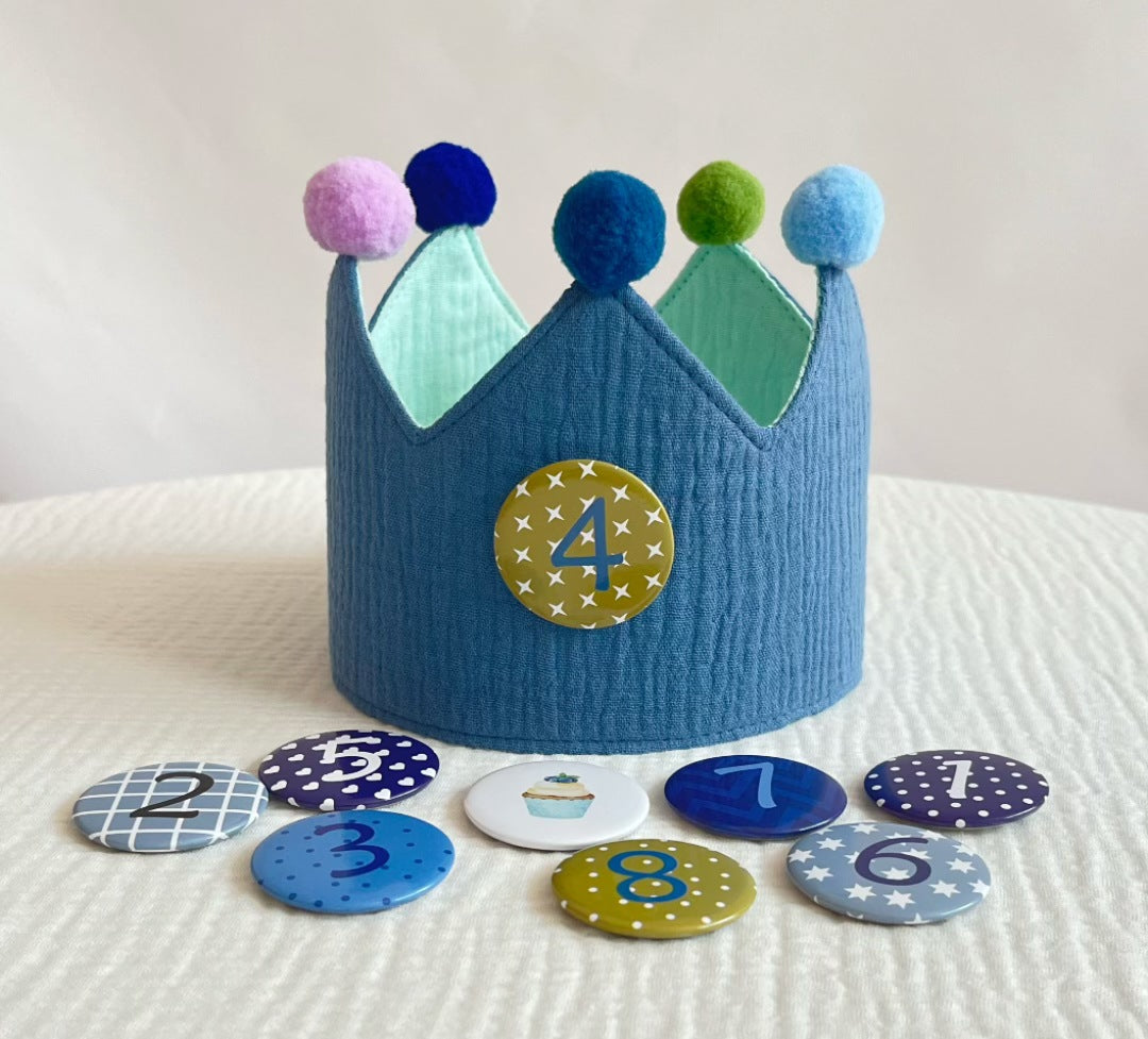 Kids Birthday Crown Hat 👑