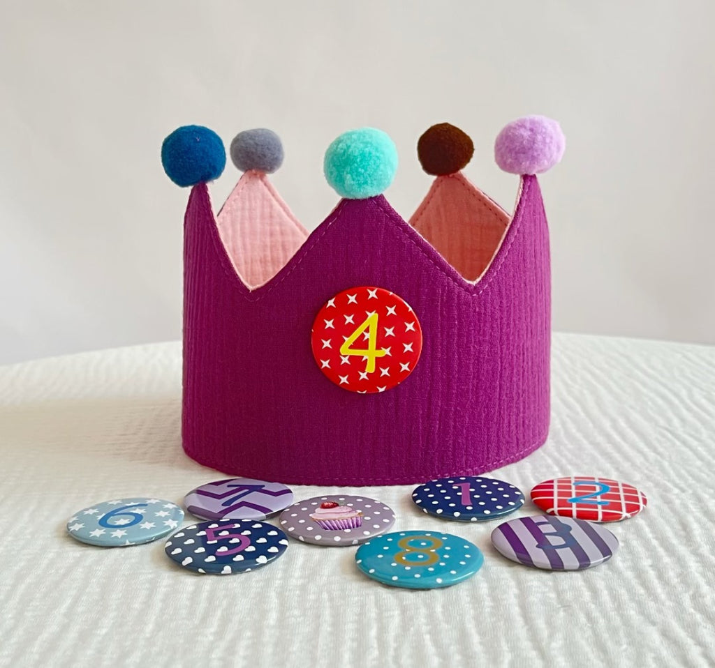 Kids Birthday Crown Hat 👑