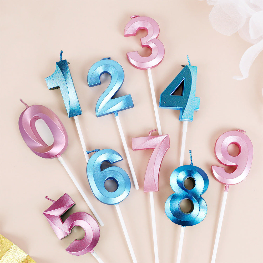 Number Birthday Candles