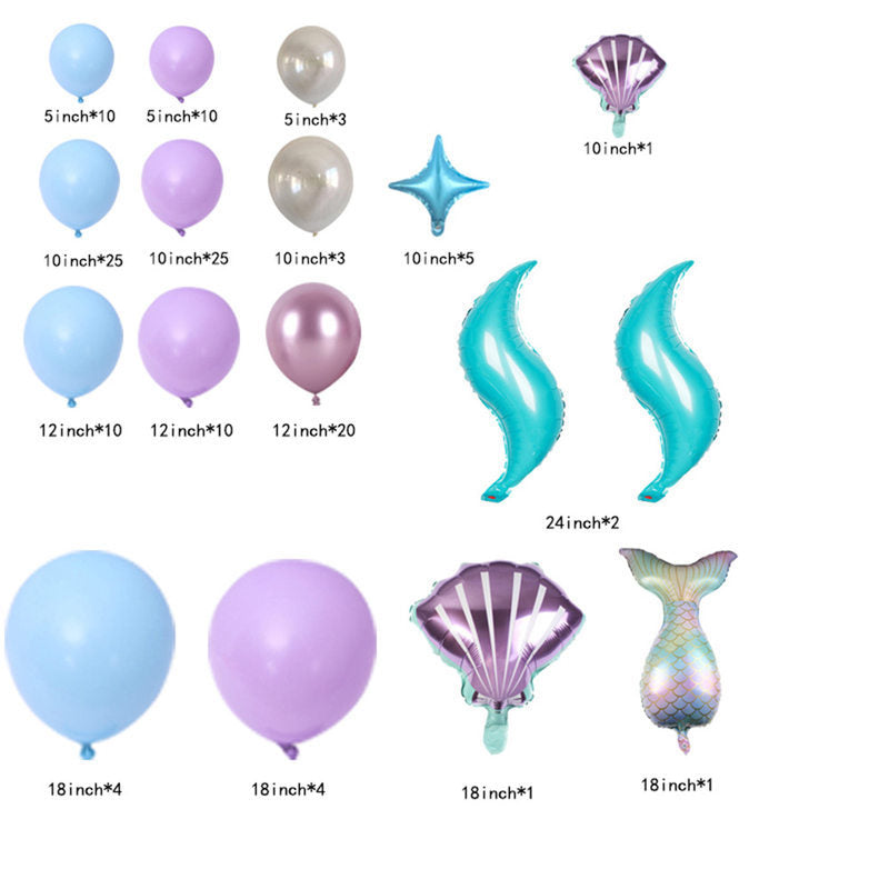 Mermaid Balloon Set 🧜‍♀️