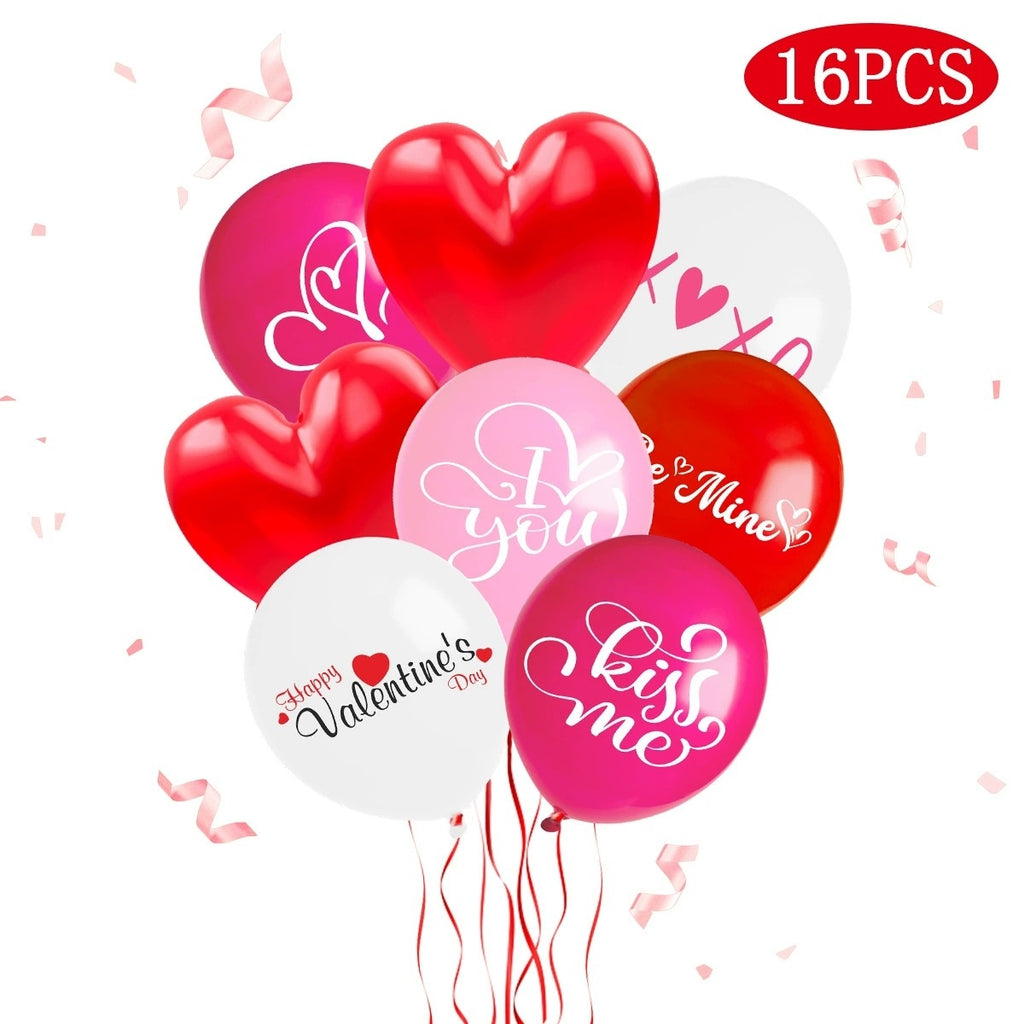 Valentine's Heart Balloon Set 💘
