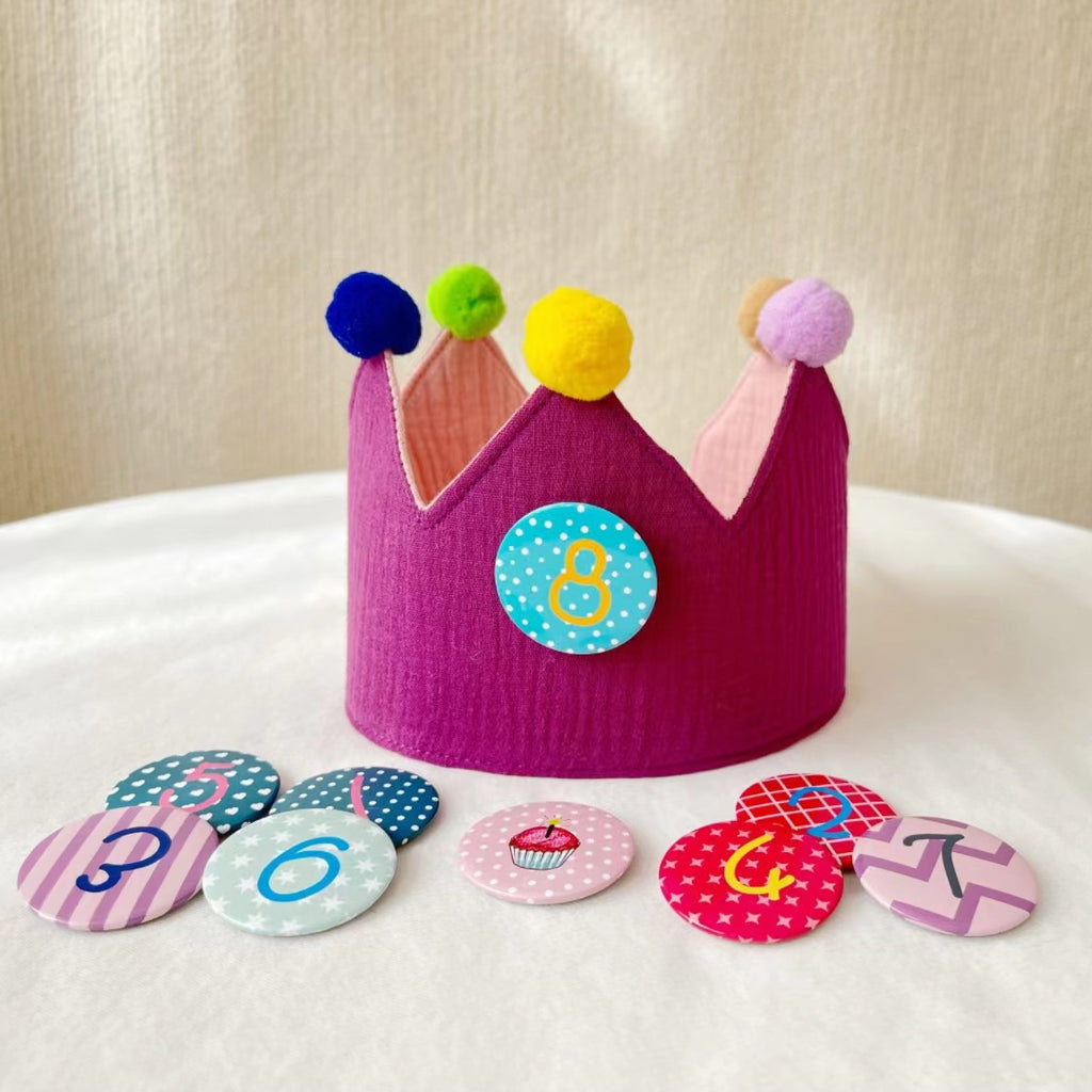 Kids Birthday Crown Hat 👑